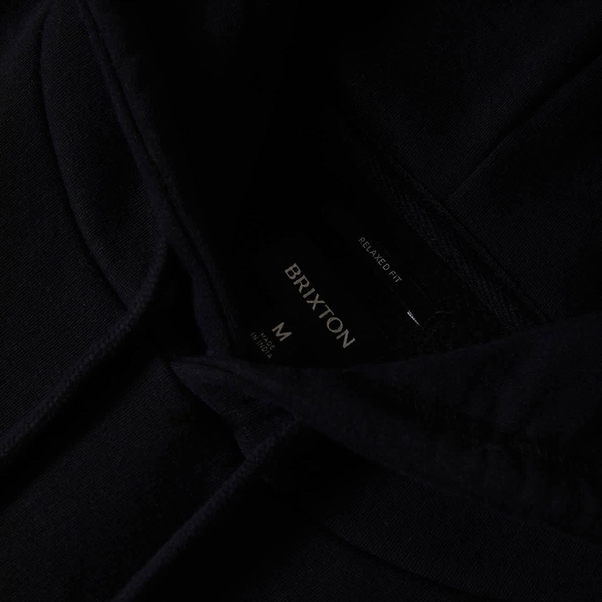 Brixton Smile Always Relaxed Hoodie - Black Worn Wash image 3