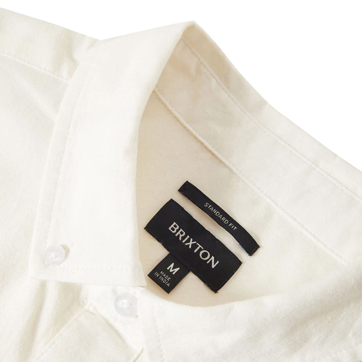 Brixton Sanford Oxford Shirt - Off White image 5
