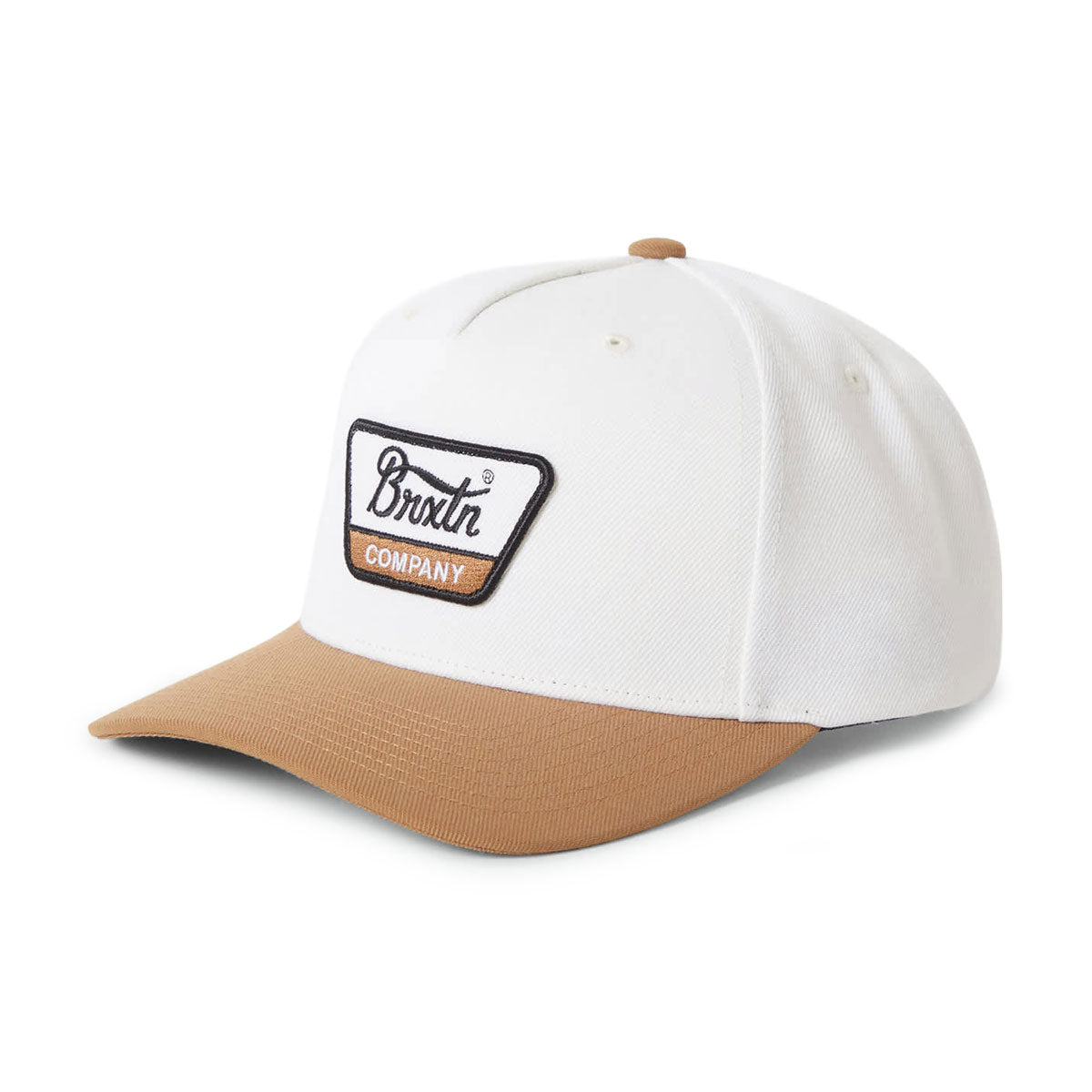 Brixton Linwood C Netplus Mp Snapback Hat - Off White/Copper image 1