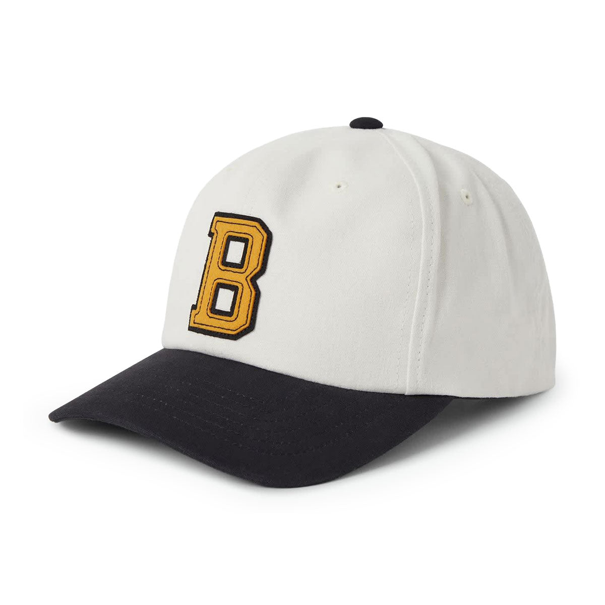 Brixton Big B Mp Hat - Off White/Black/Mustard image 1