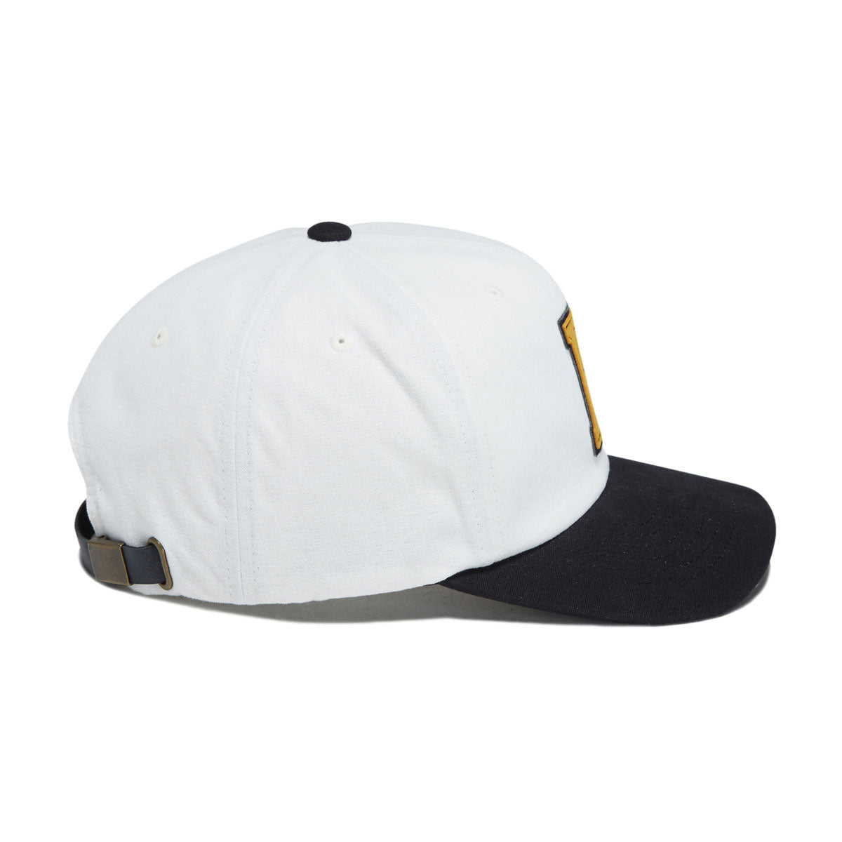 Brixton Big B Mp Hat - Off White/Black/Mustard image 3