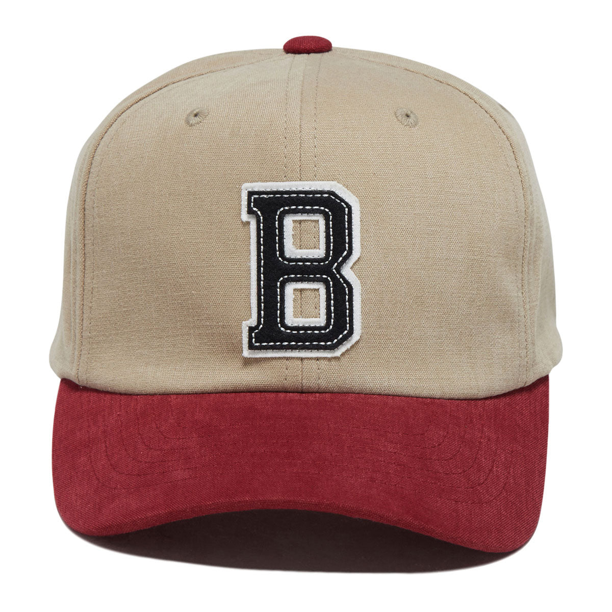 Brixton Big B Mp Hat - Sand/Burgundy image 2
