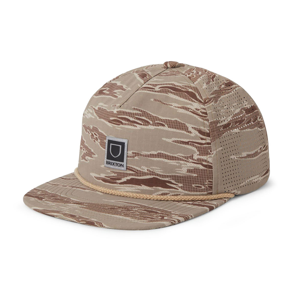 Brixton Journey Mp Performance Snapback Hat - Desert Tiger Camo image 1