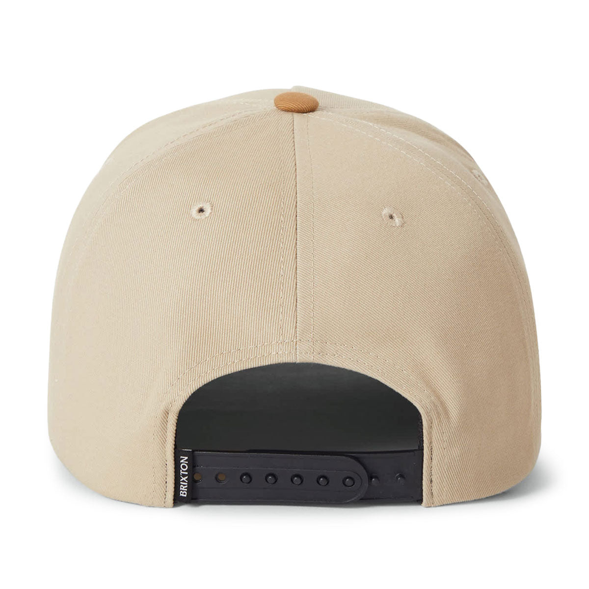 Brixton Opal C Np Mp Snapback Hat - Sand/Dark Khaki image 5