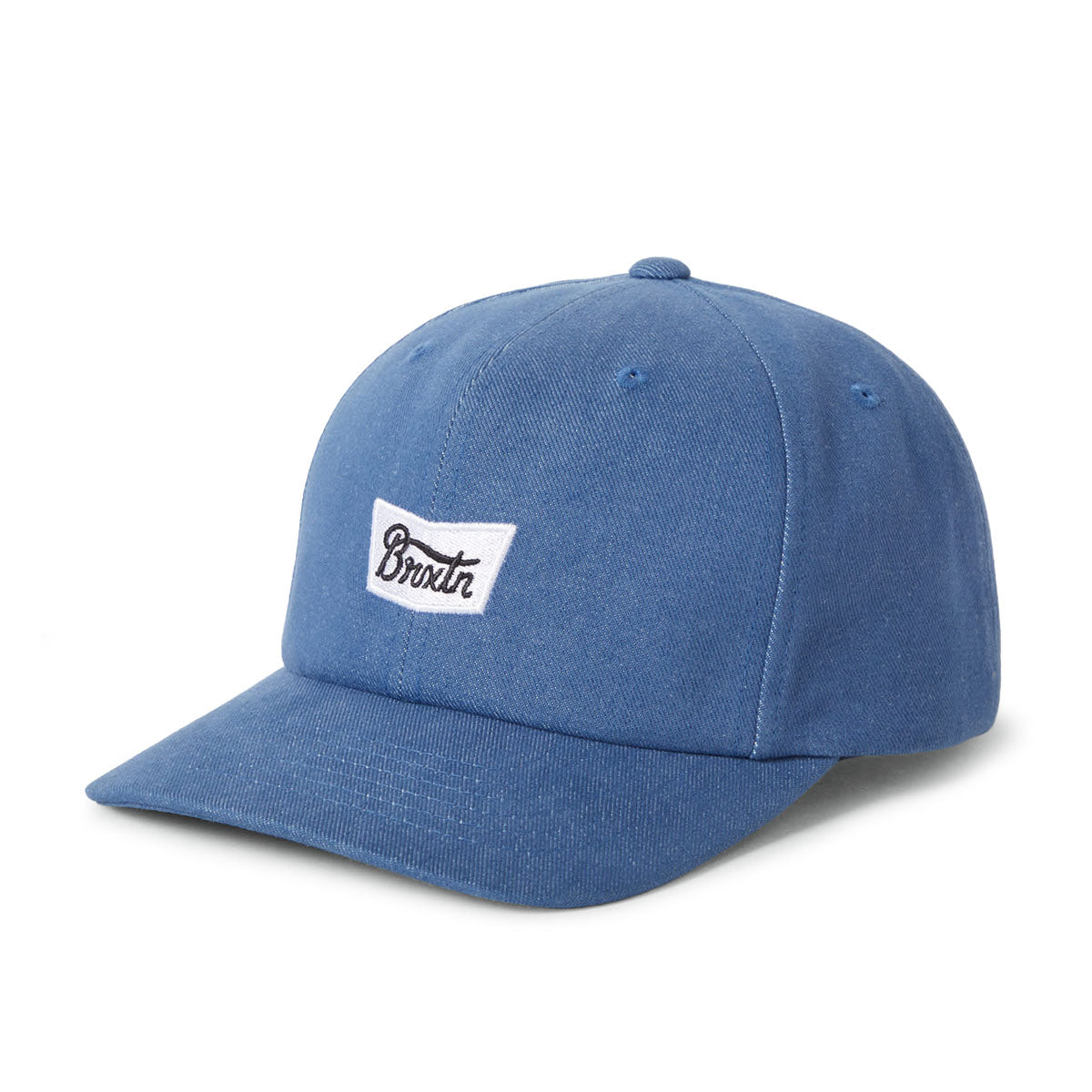 Brixton Stith Mp Adj Hat - Light Stone Wash Denim image 1