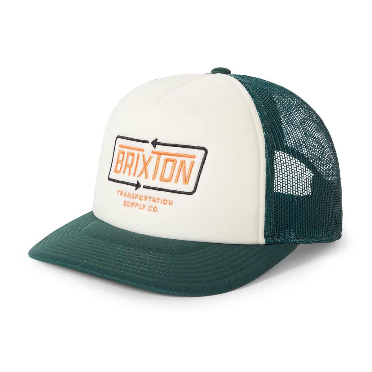 Brixton Caldwell Np Hp Trucker Hat - Primal Green/Whitecap/Primal Green image 1