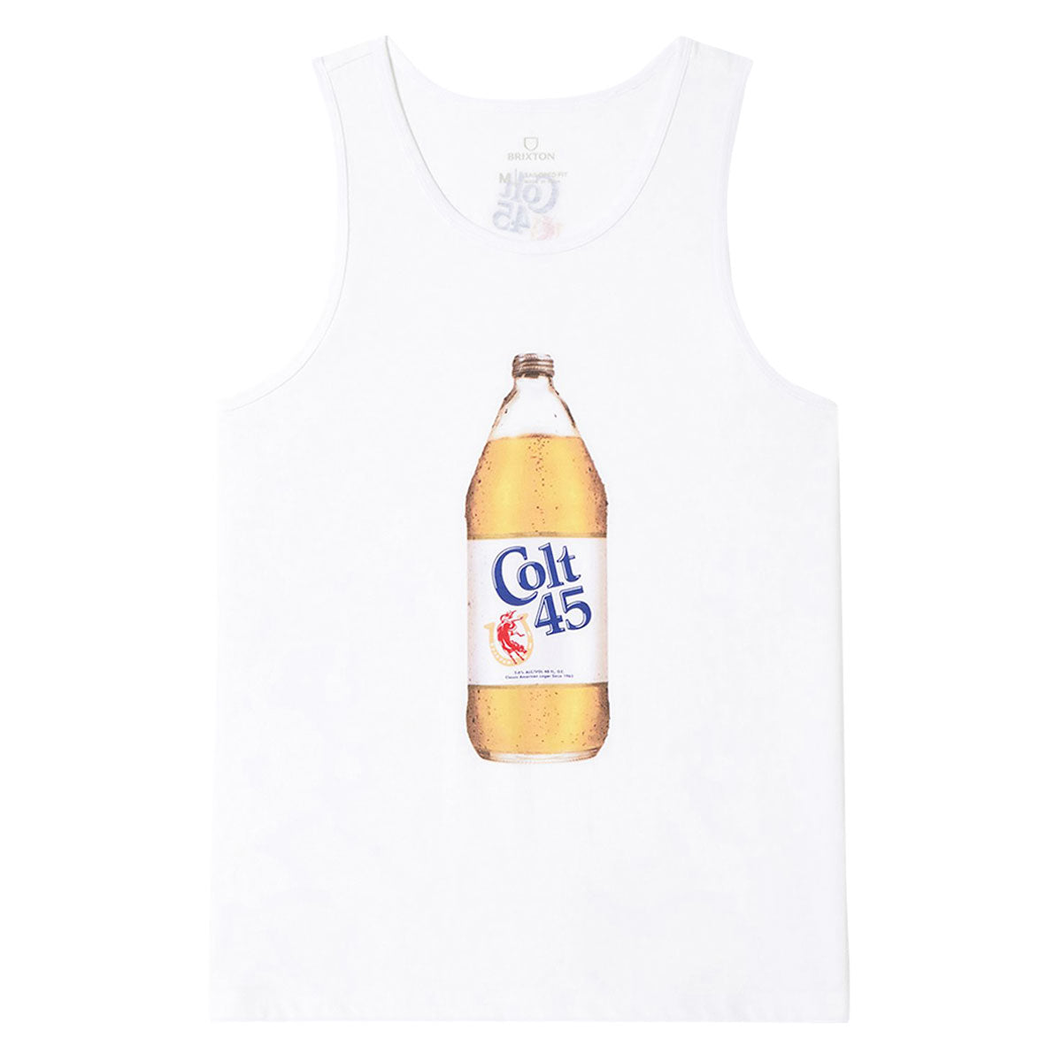 Brixton x Colt 45 Oz Tank Top - White image 1