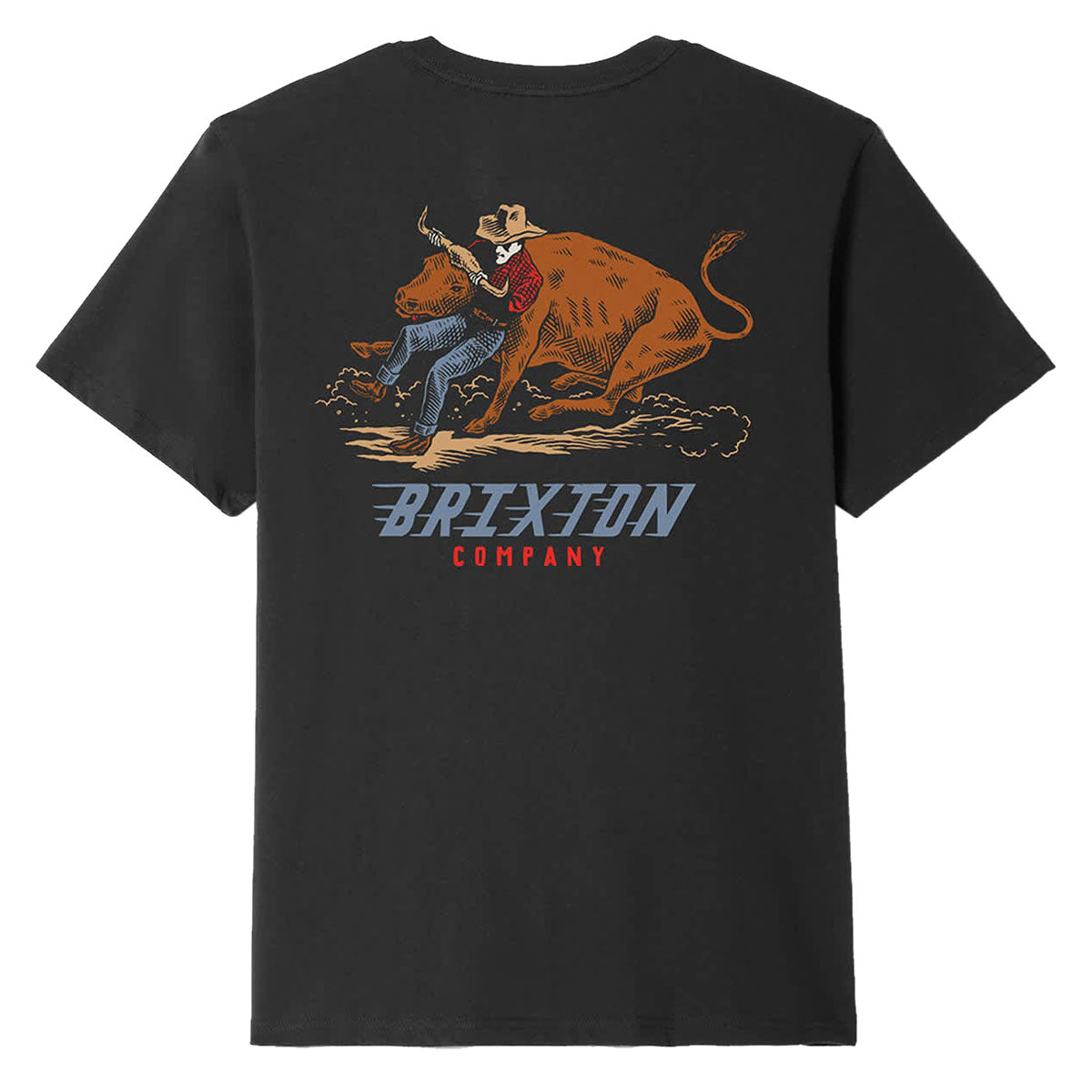 Brixton Bulldogger T-Shirt - Vintage Black image 1