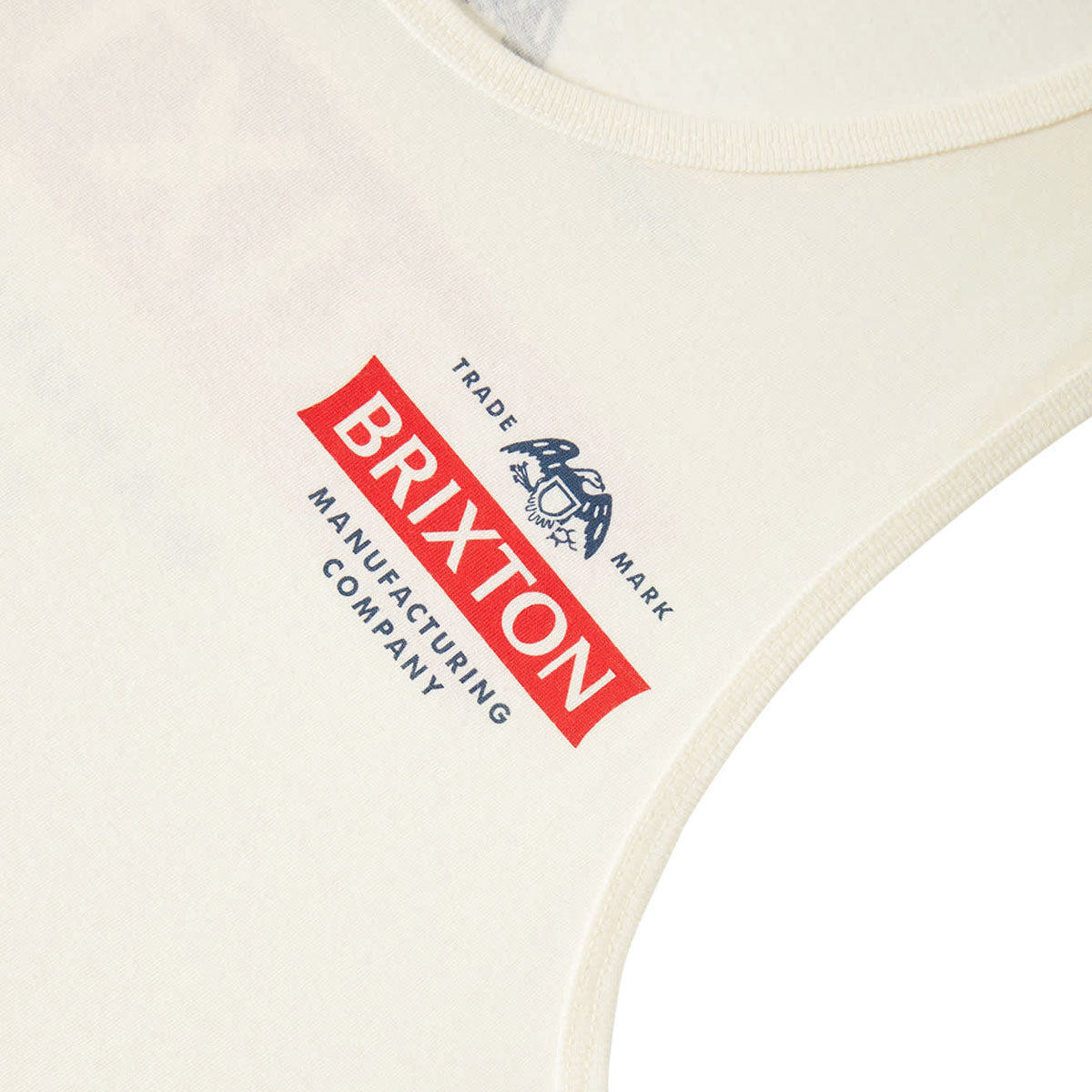 Brixton Pinnacle Tank Top - Off White image 3