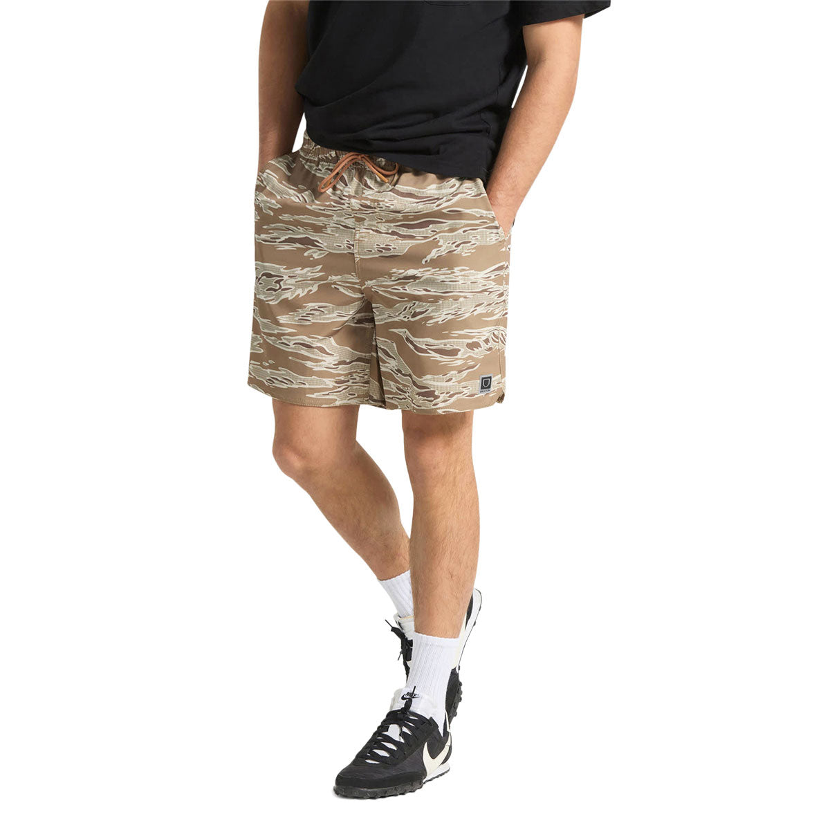 Brixton Journey Active Shorts - Desert Tiger Camo image 3