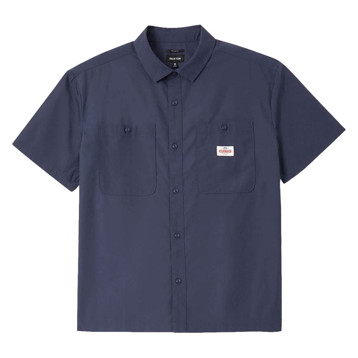 Brixton Trademark Woven Shirt - Washed Navy image 1