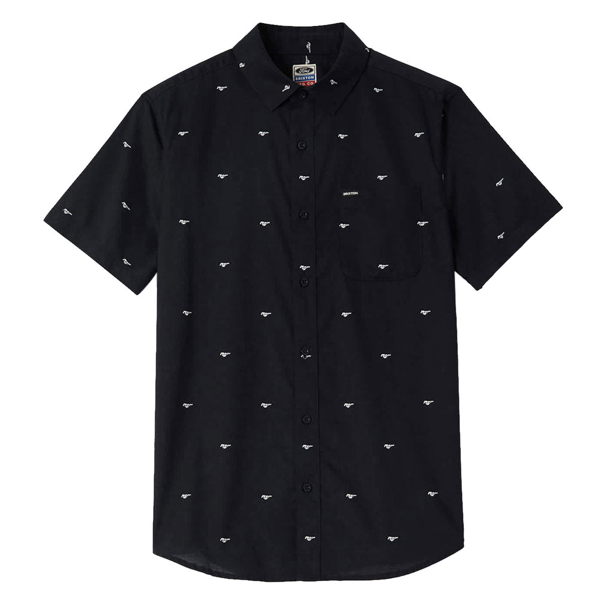Brixton x Ford Mustang Shirt - Mustang/Burnt Rubber image 1