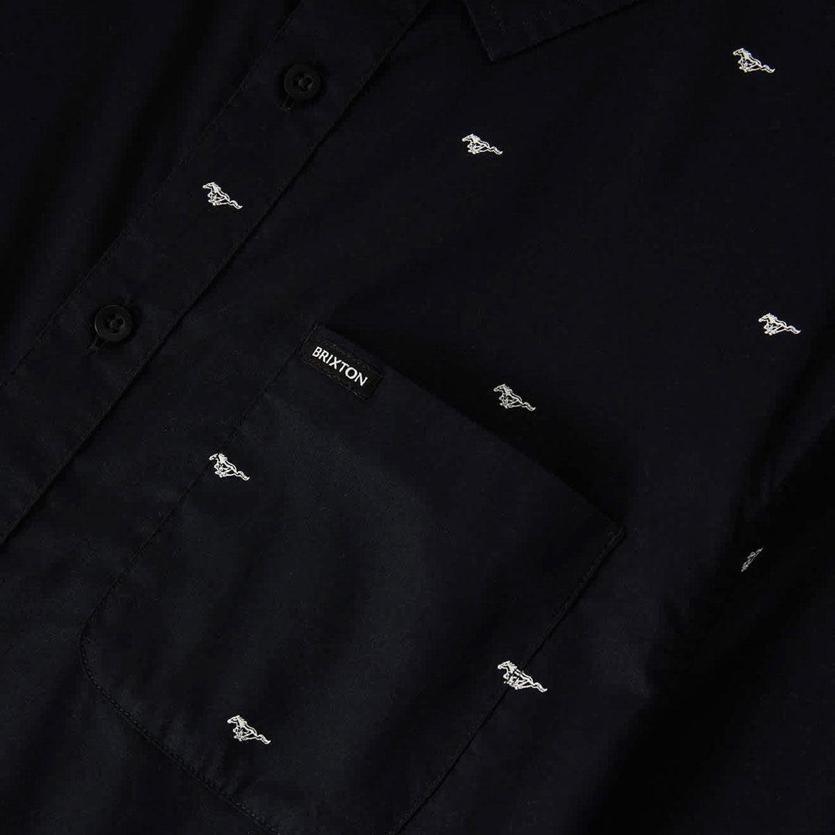 Brixton x Ford Mustang Shirt - Mustang/Burnt Rubber image 2