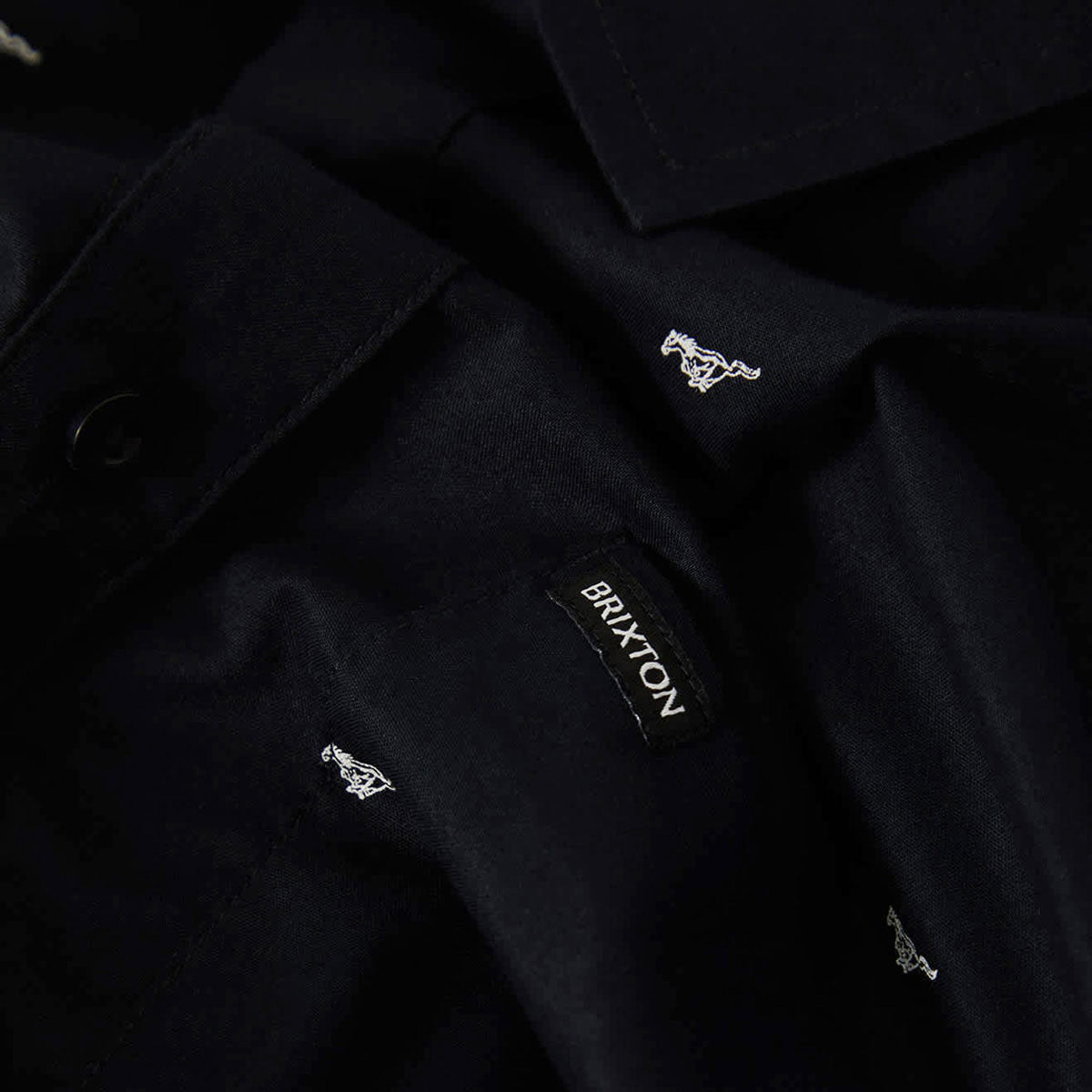 Brixton x Ford Mustang Shirt - Mustang/Burnt Rubber image 3