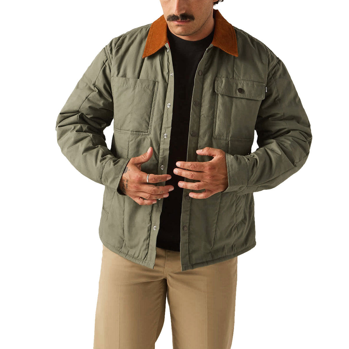 Brixton Cass II Jacket - Olive Surplus image 2