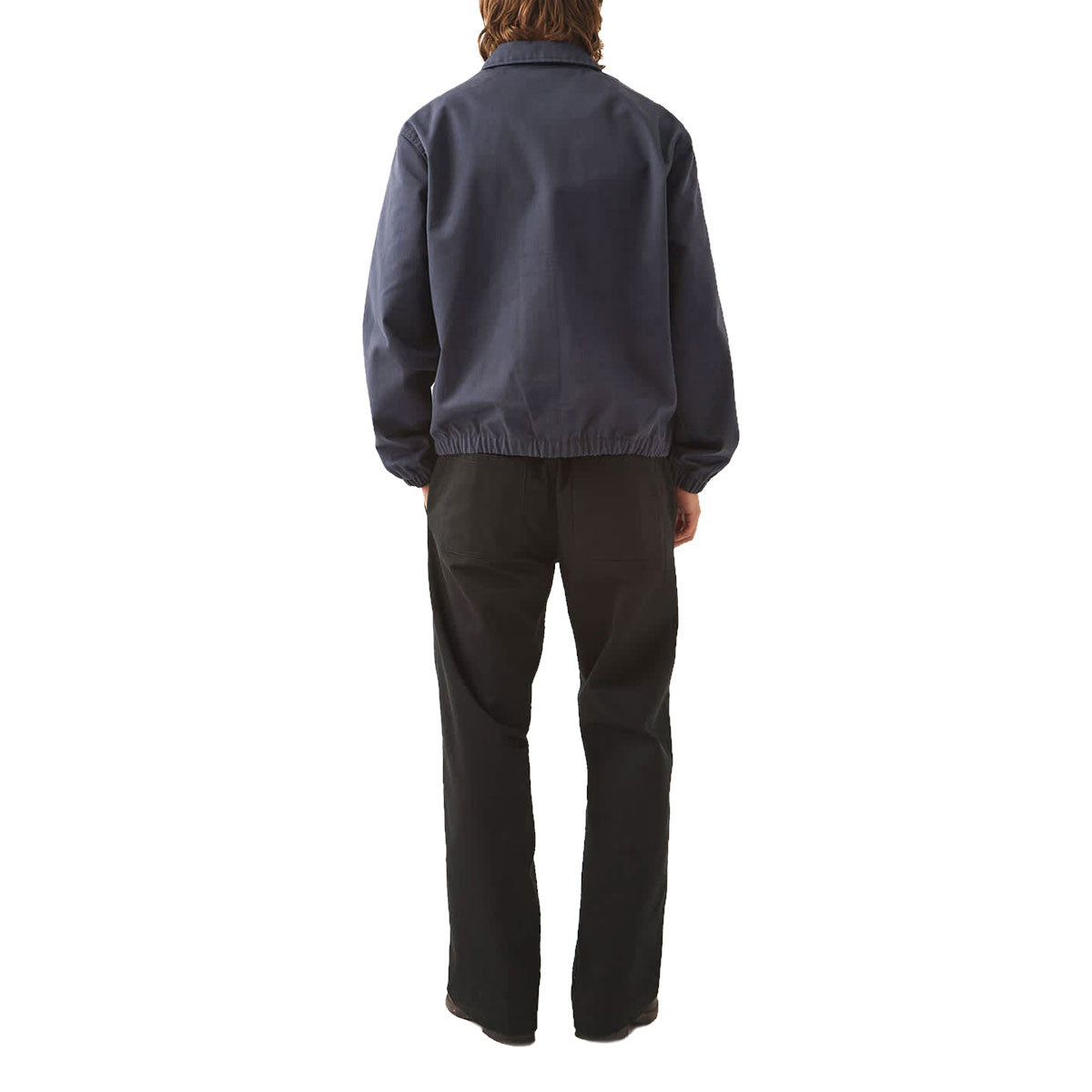 Brixton Trademark Lightweight Garage Jacket - Washed Navy image 4