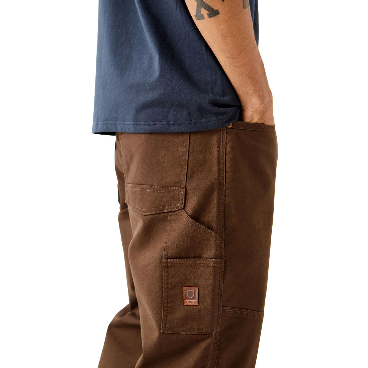 Brixton Builders Carpenter Pants - Walnut Brown image 4