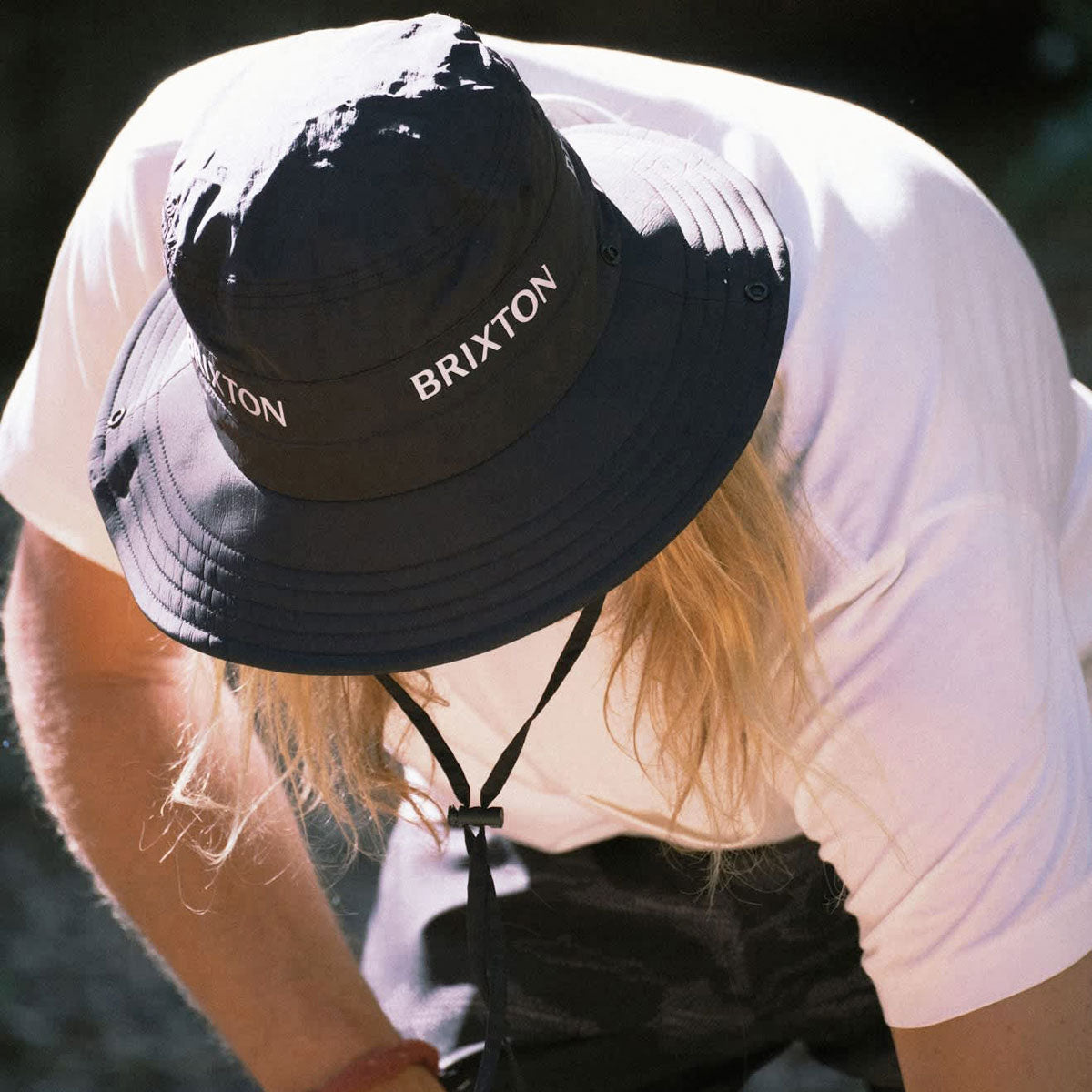 Brixton Journey Safari Hat - Black image 2