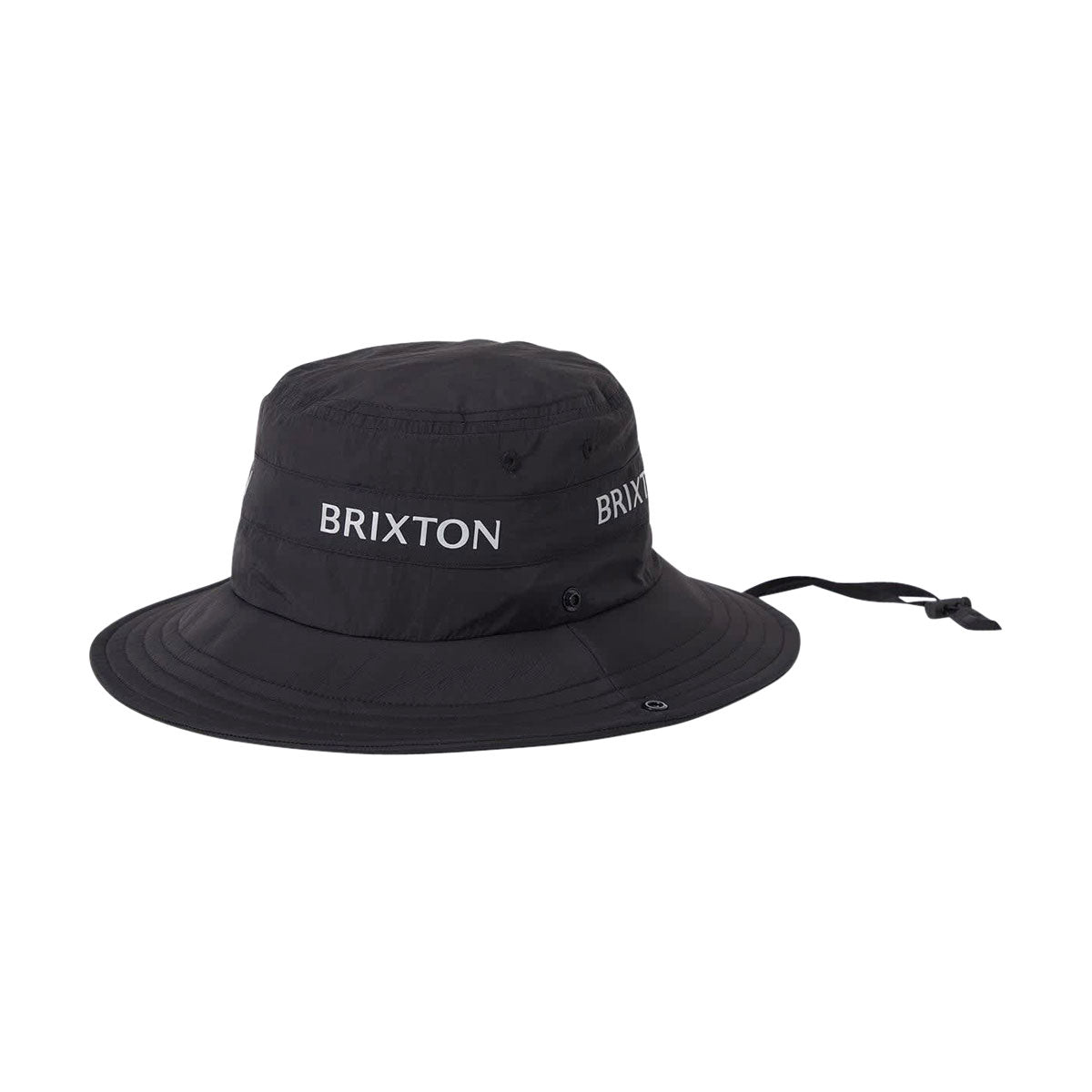 Brixton Journey Safari Hat - Black image 3