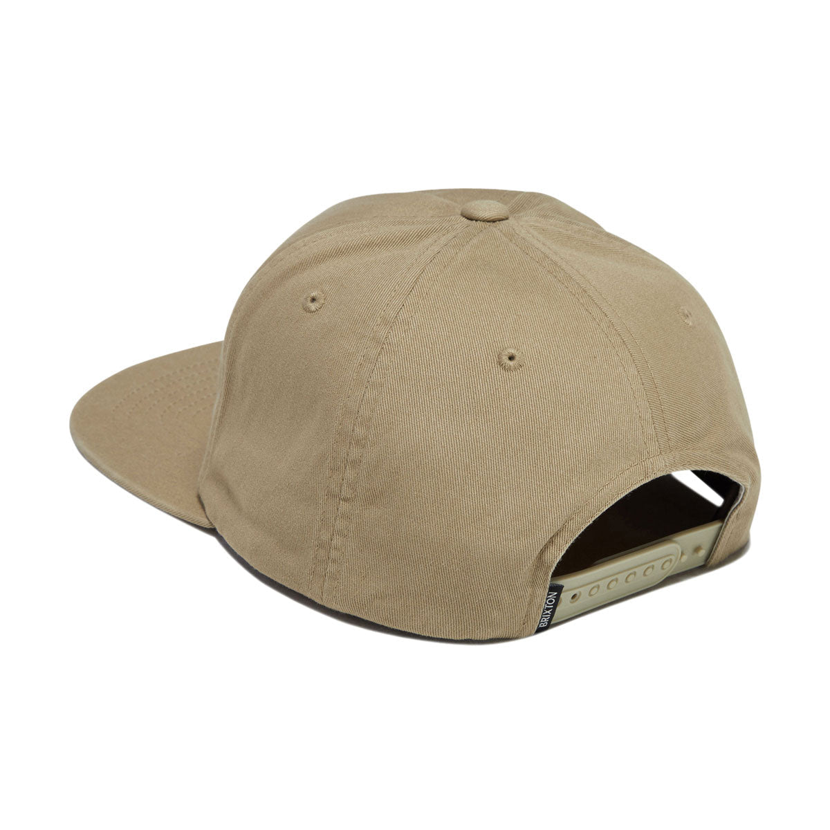 Brixton Trademark Snapback Hat - British Khaki image 2