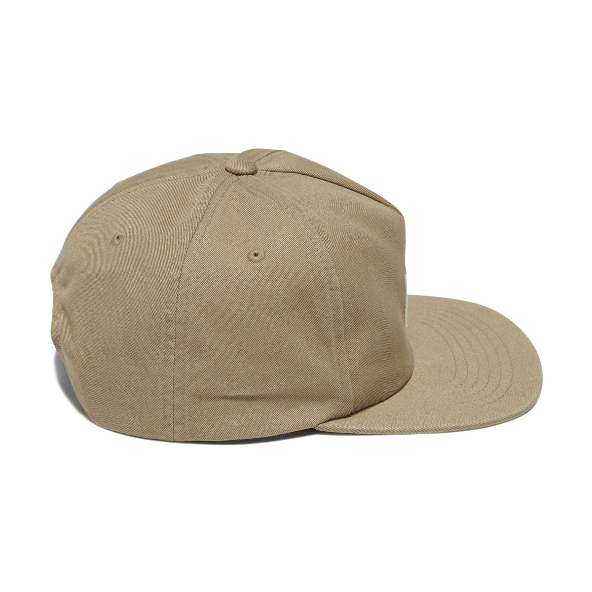 Brixton Trademark Snapback Hat - British Khaki image 4