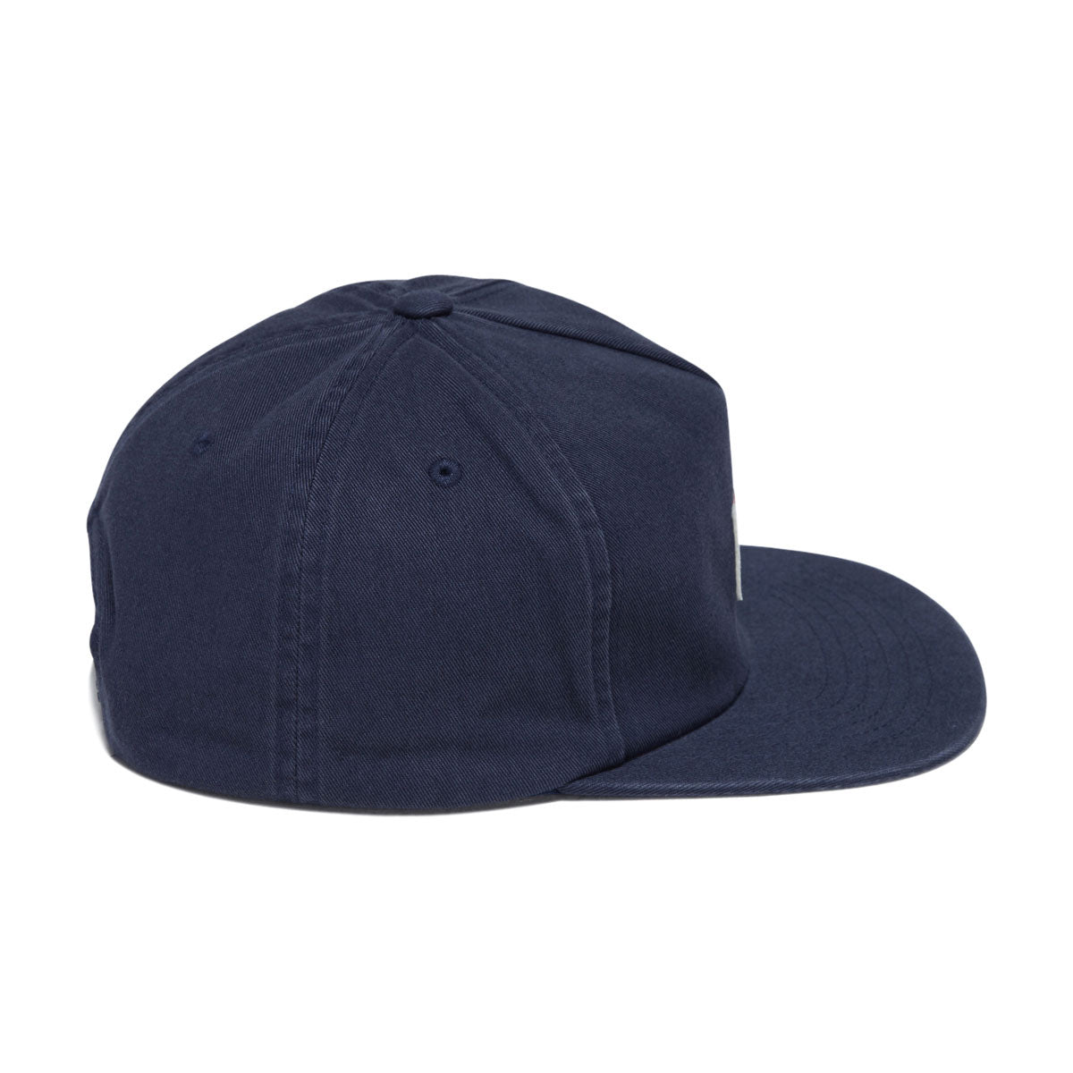 Brixton Trademark Snapback Hat - Washed Navy image 4