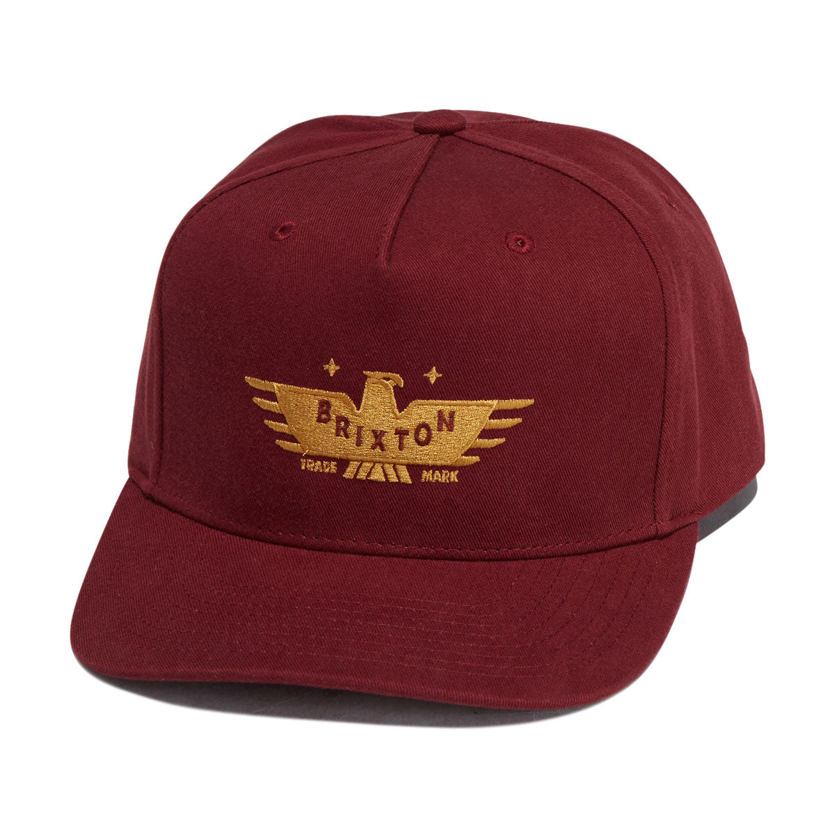 Brixton Ewing Snapback Hat - Brick image 1