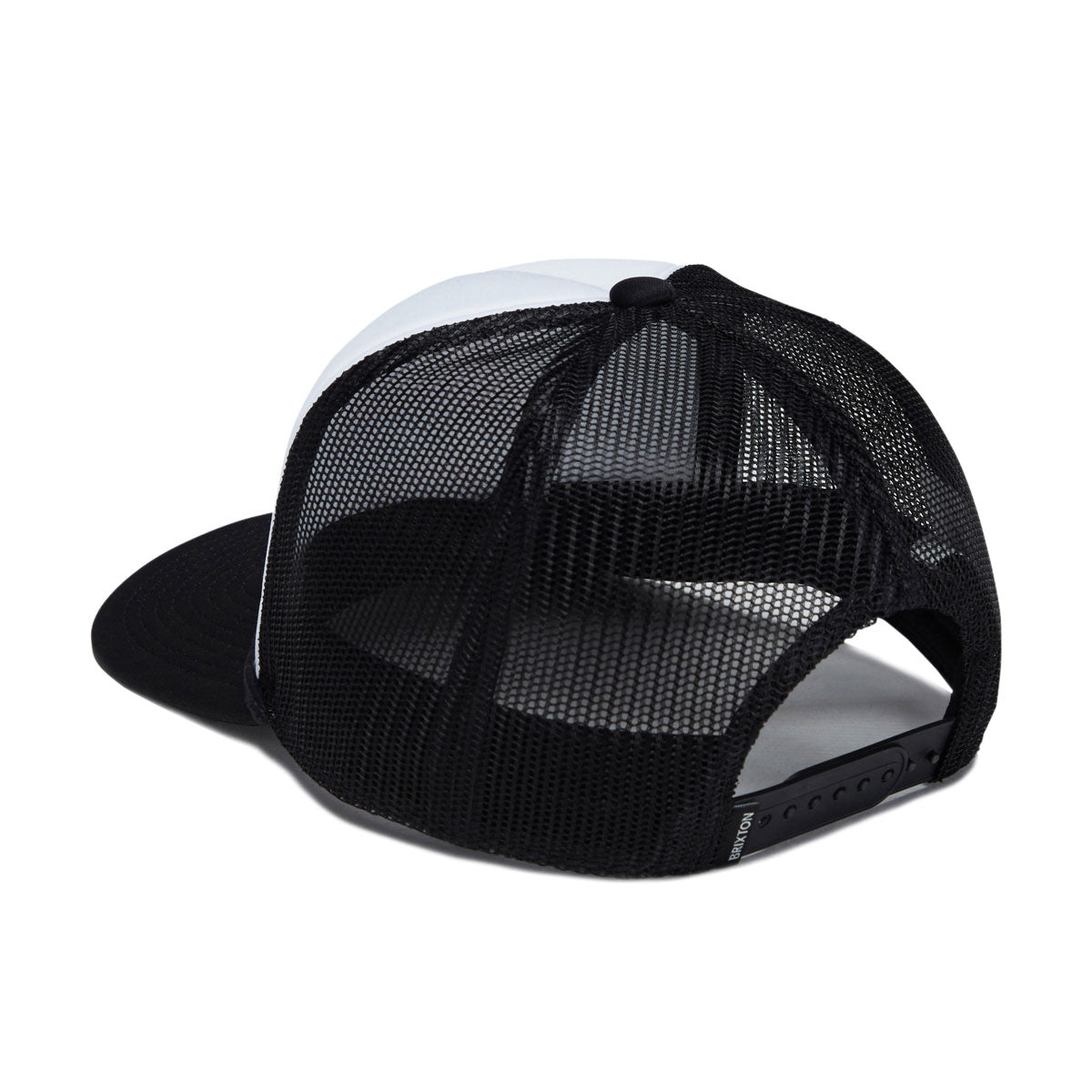 Brixton Clemont Trucker Hat - Black/White image 2