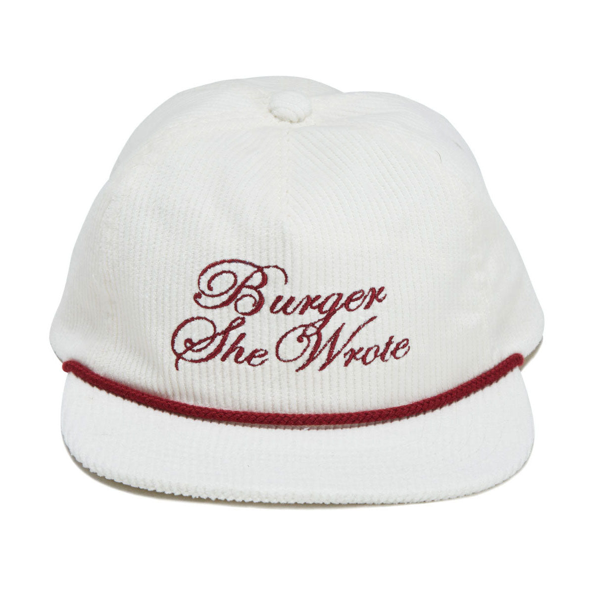 Brixton Burger She Wrote Snapback Hat - Natural image 5