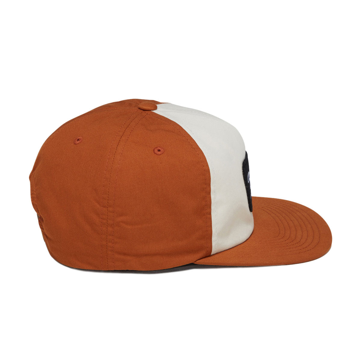 Brixton Grade Snapback Hat - Whitecap/Caramel image 4