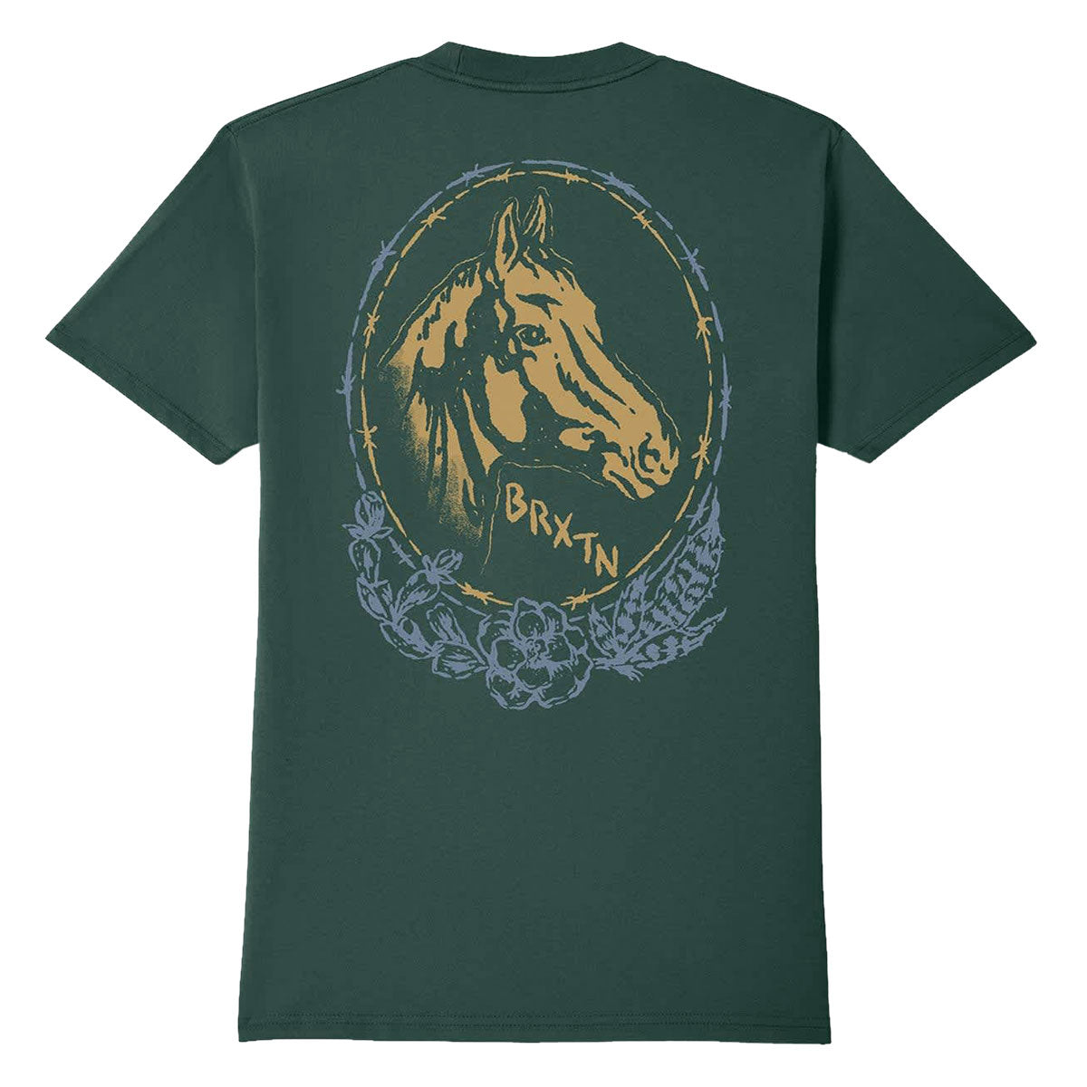 Brixton Marley T-Shirt - Forest Green image 1