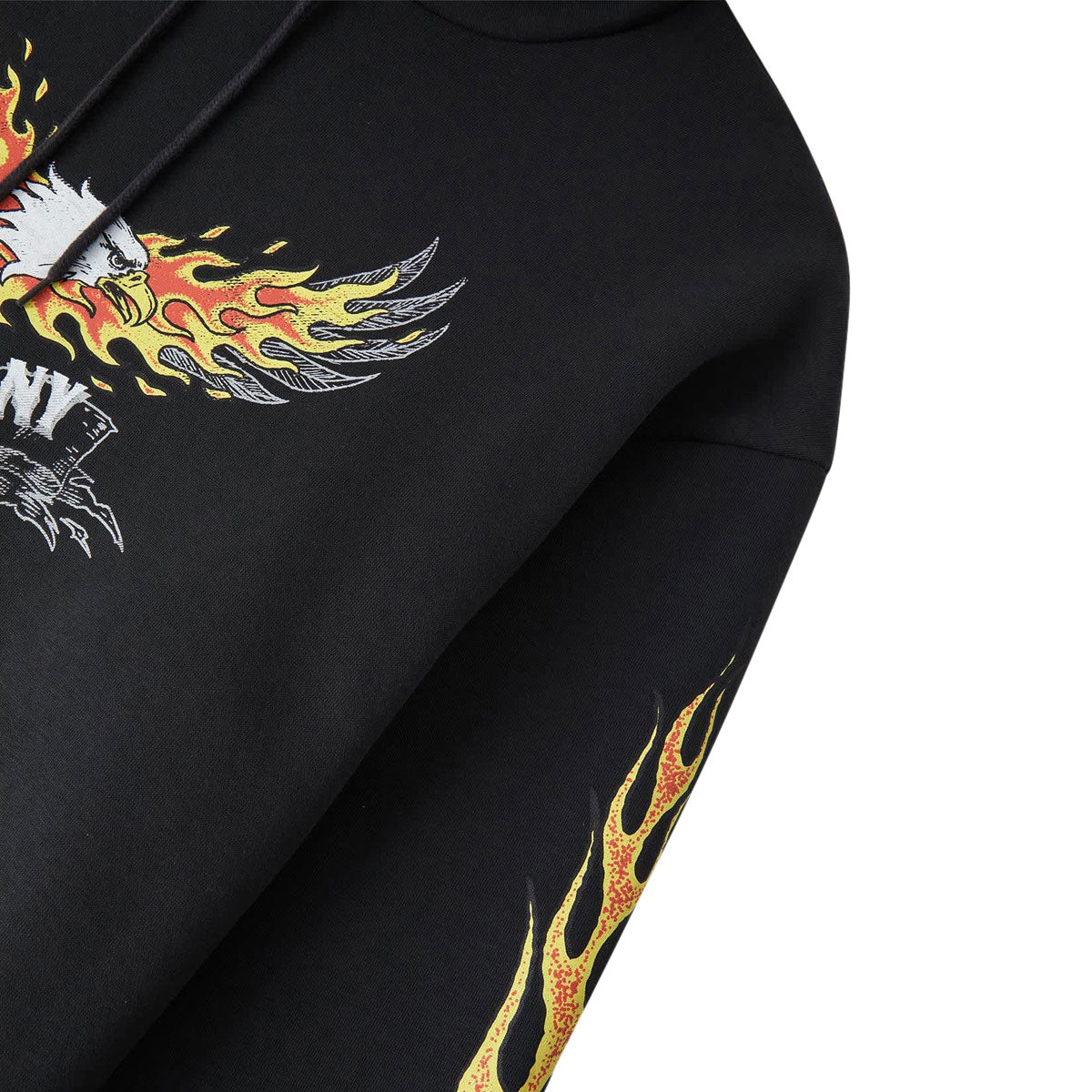 Brixton Blazing Hoodie - Black image 2