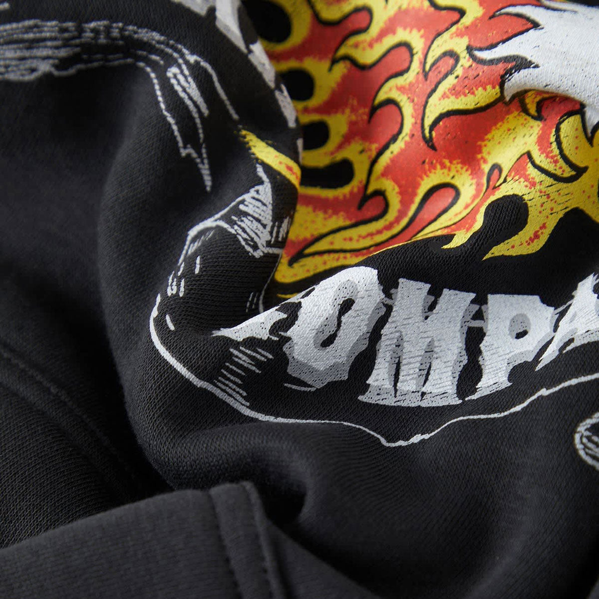 Brixton Blazing Hoodie - Black image 3