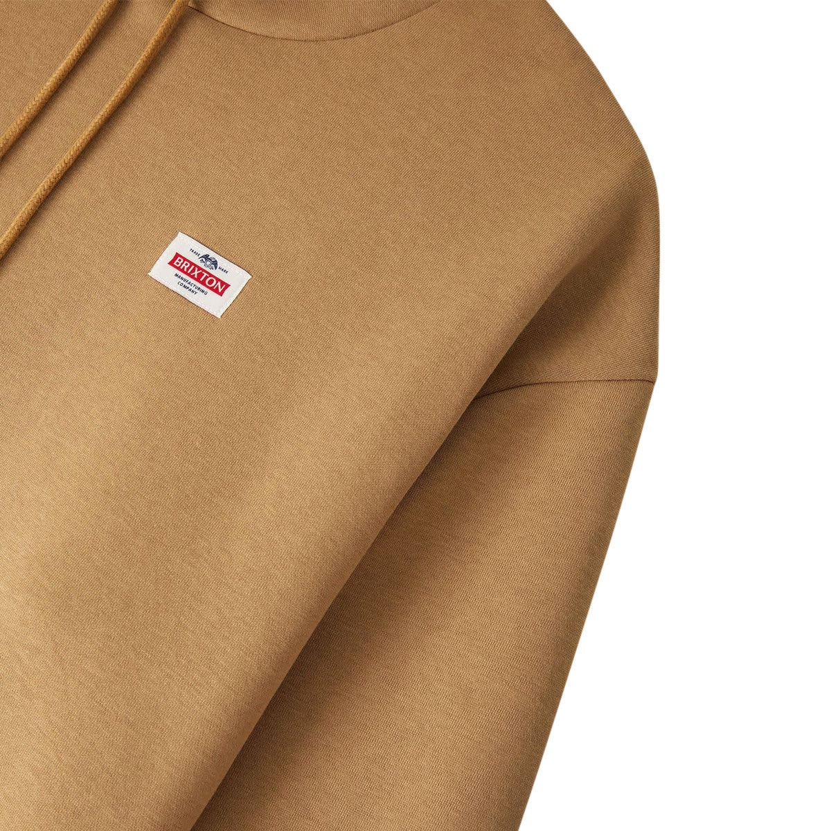 Brixton Trademark Hoodie - British Khaki image 2