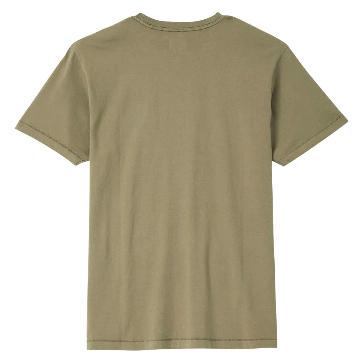 Brixton Baseline Pocket T-Shirt - Olive Surplus Vintage Wash image 4