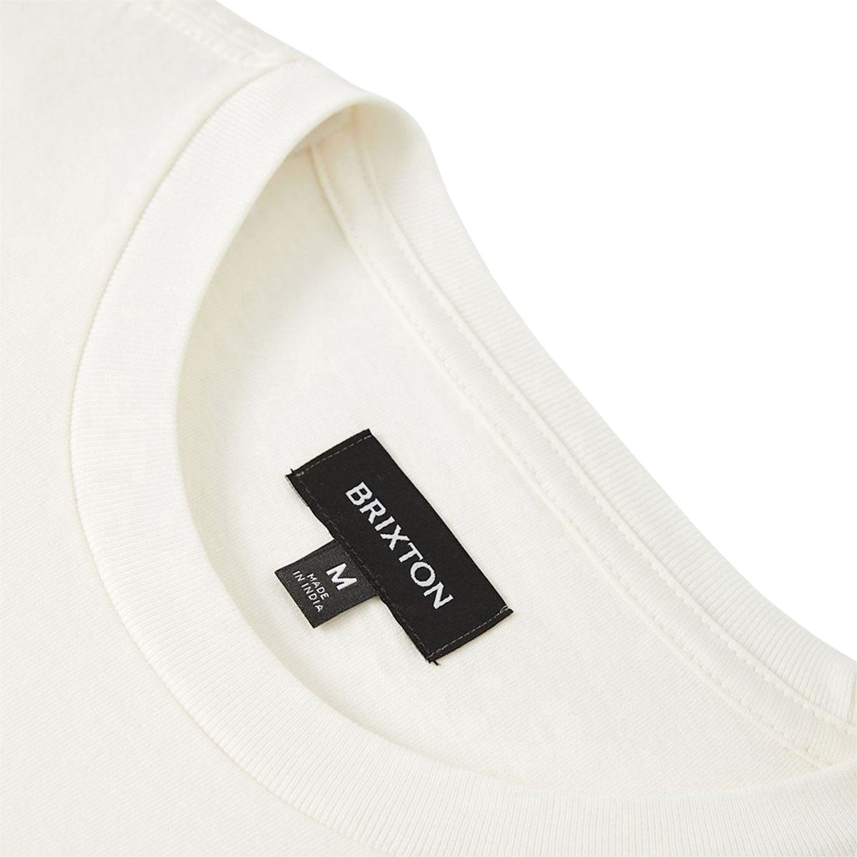 Brixton Baseline Relaxed T-Shirt - Off White Vintage Wash image 3