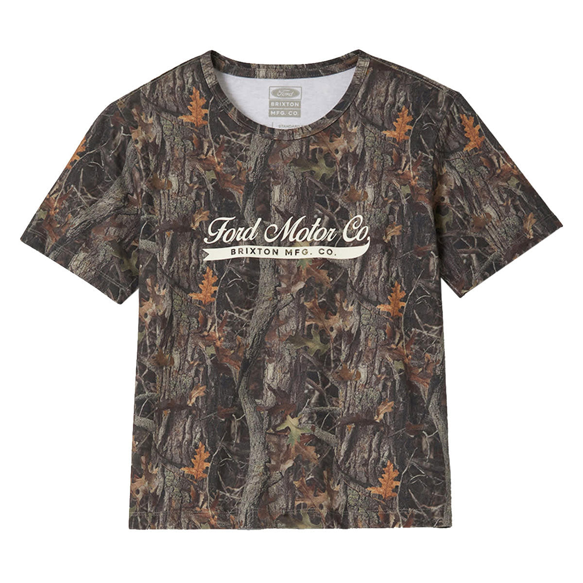 Brixton x Ford T-Shirt - Boxwood Green image 1