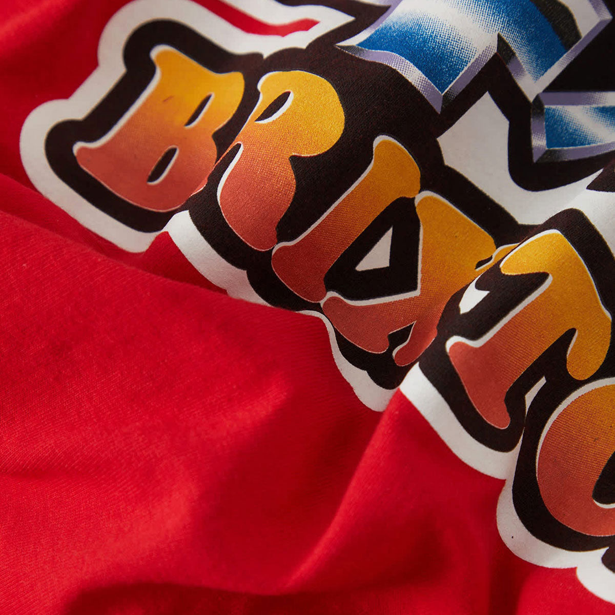 Brixton x Ford 4x4 Chrome T-Shirt - Rangoon Red image 5