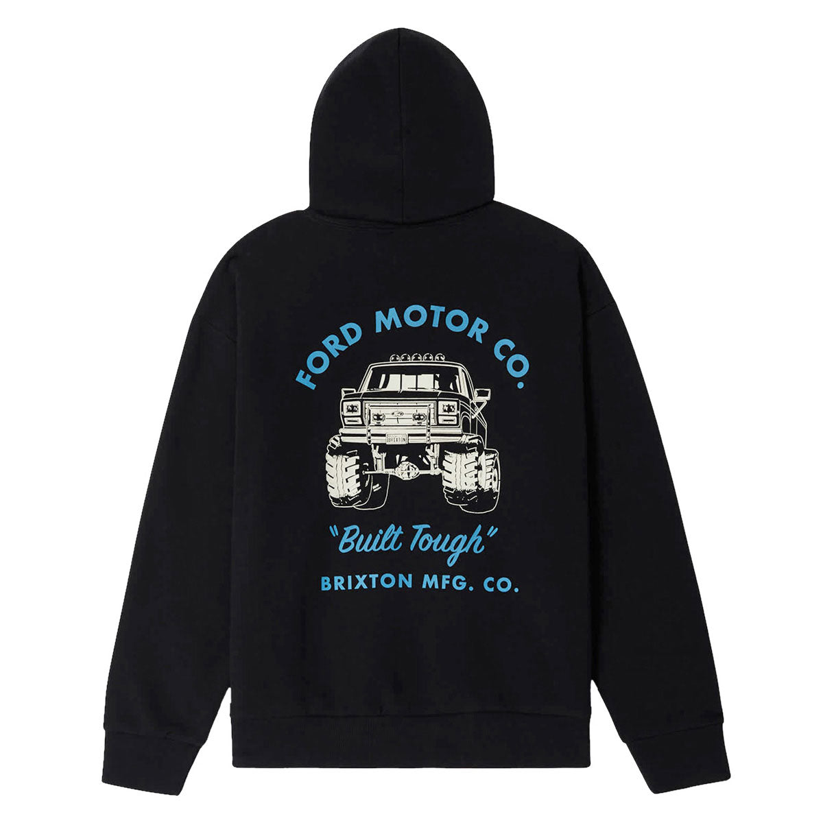 Brixton x Ford Built Tough 4x4 Hoodie - Burnt Rubber image 2