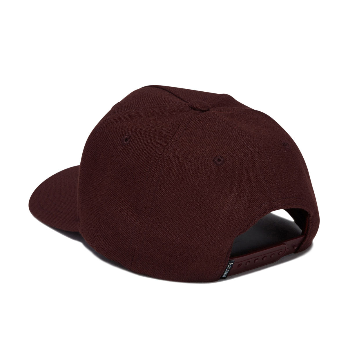 Brixton Crest C Mp Snapback Hat - Dark Brick/Brown image 2