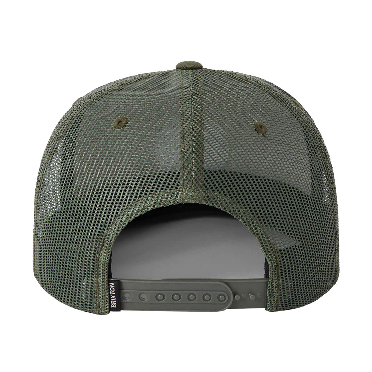 Brixton Oath Mp Trucker Hat - Khaki/Dark Olive image 2