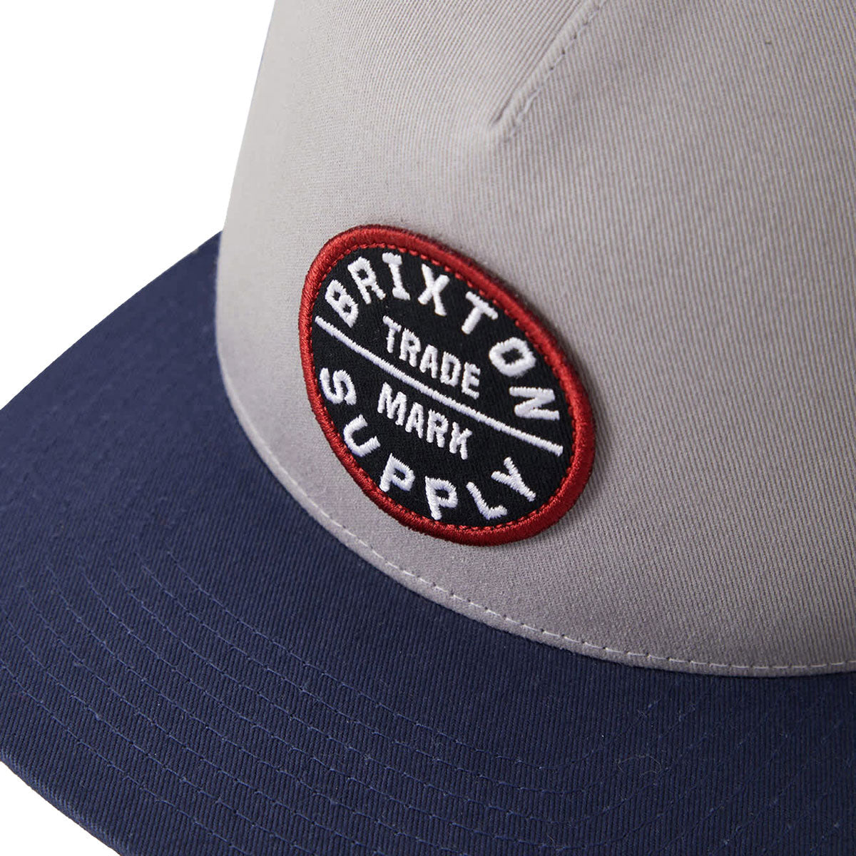 Brixton Oath Mp Trucker Hat - Sustained Grey/Washed Navy image 3