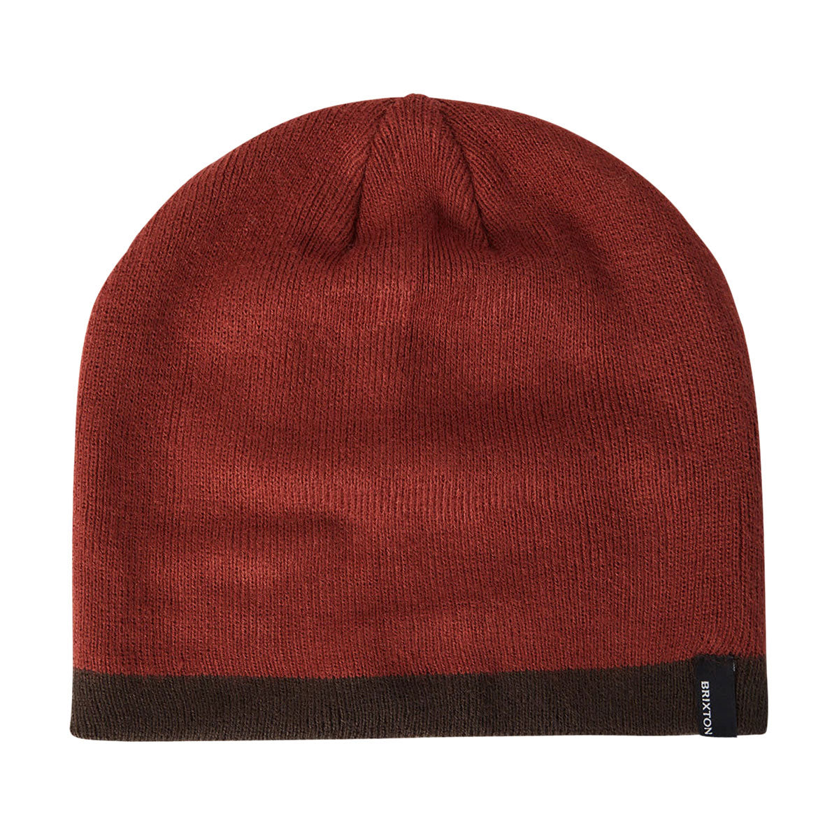 Brixton Skully Beanie - Red Earth/Walnut Brown image 1