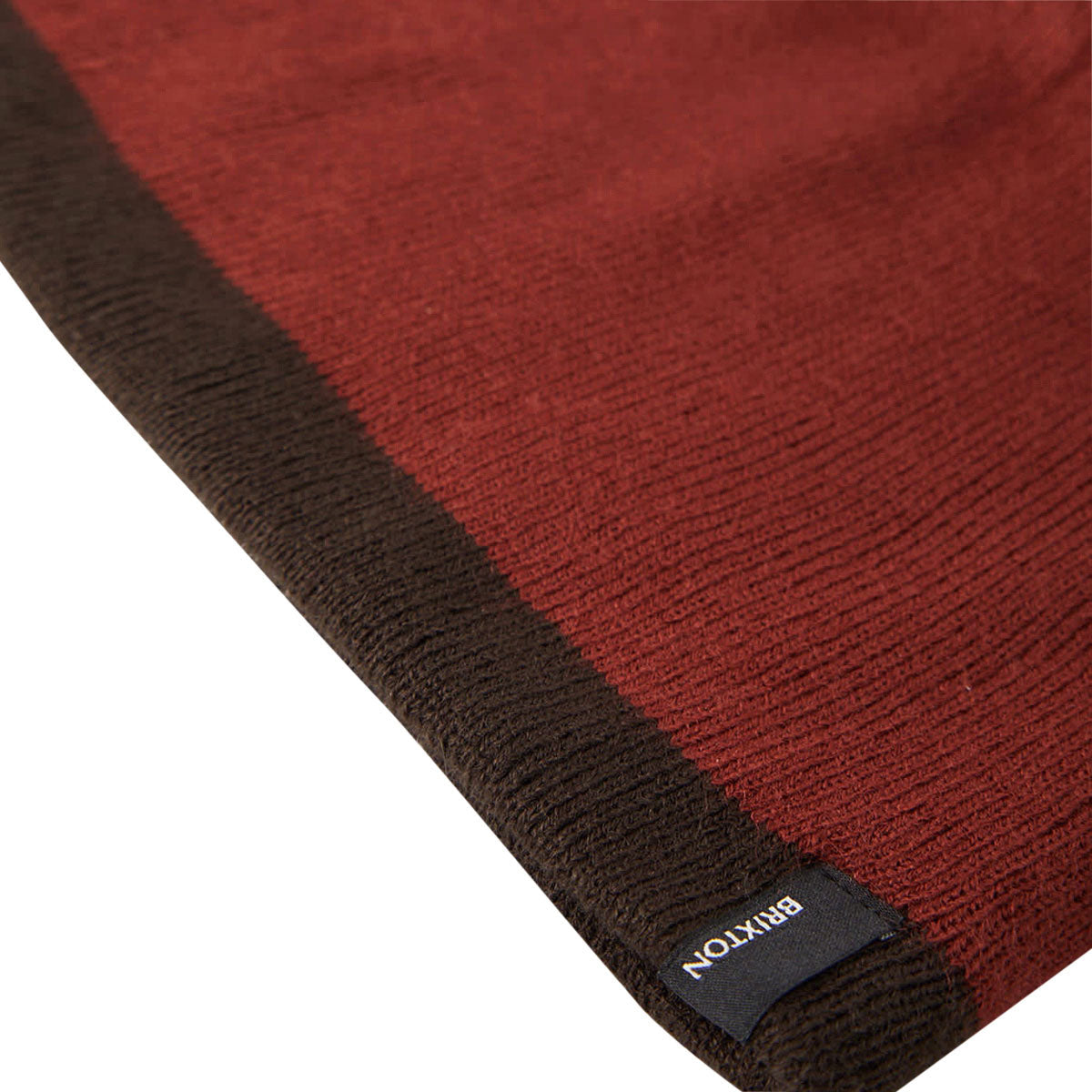 Brixton Skully Beanie - Red Earth/Walnut Brown image 2