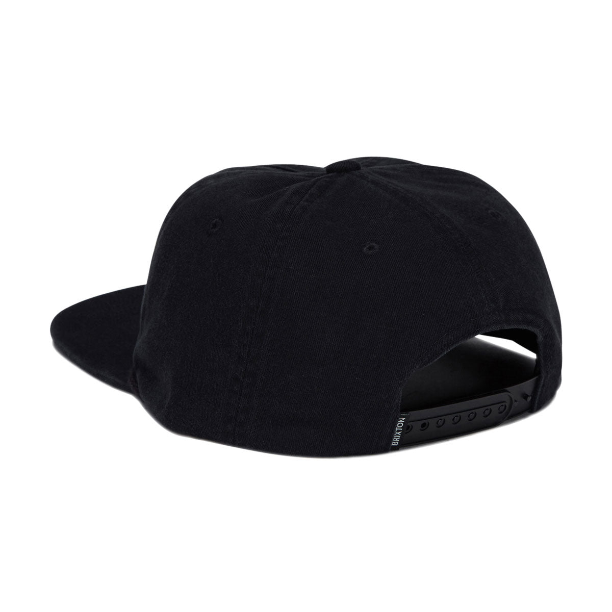 Brixton Watcher Snapback Hat - Black image 2