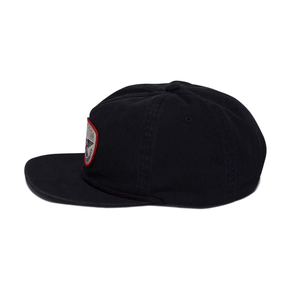 Brixton Watcher Snapback Hat - Black image 3
