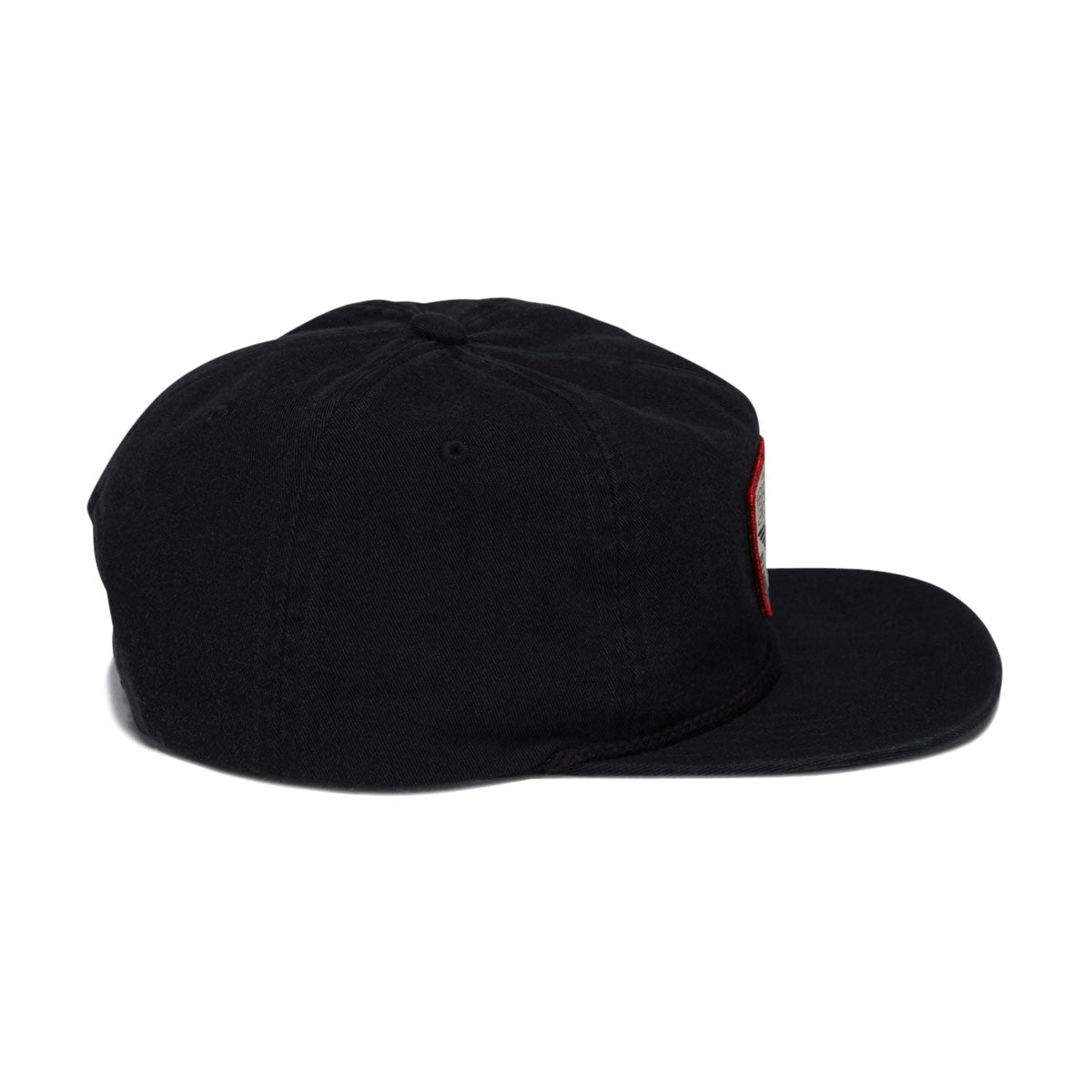 Brixton Watcher Snapback Hat - Black image 4