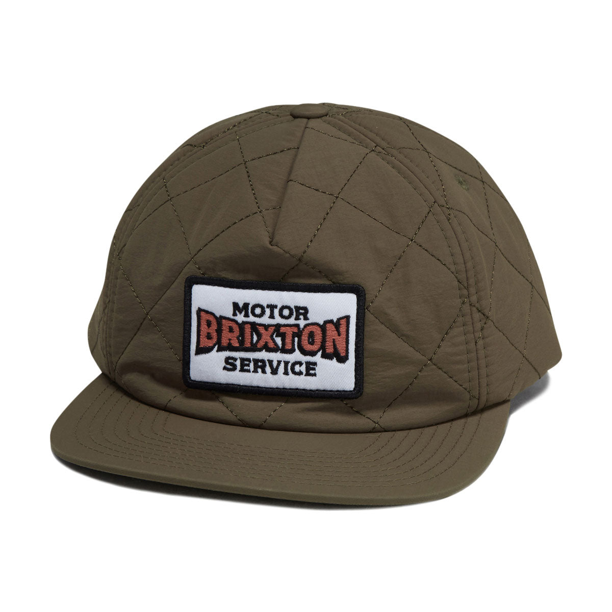Brixton Motorized Snapback Hat - Dark Olive image 1