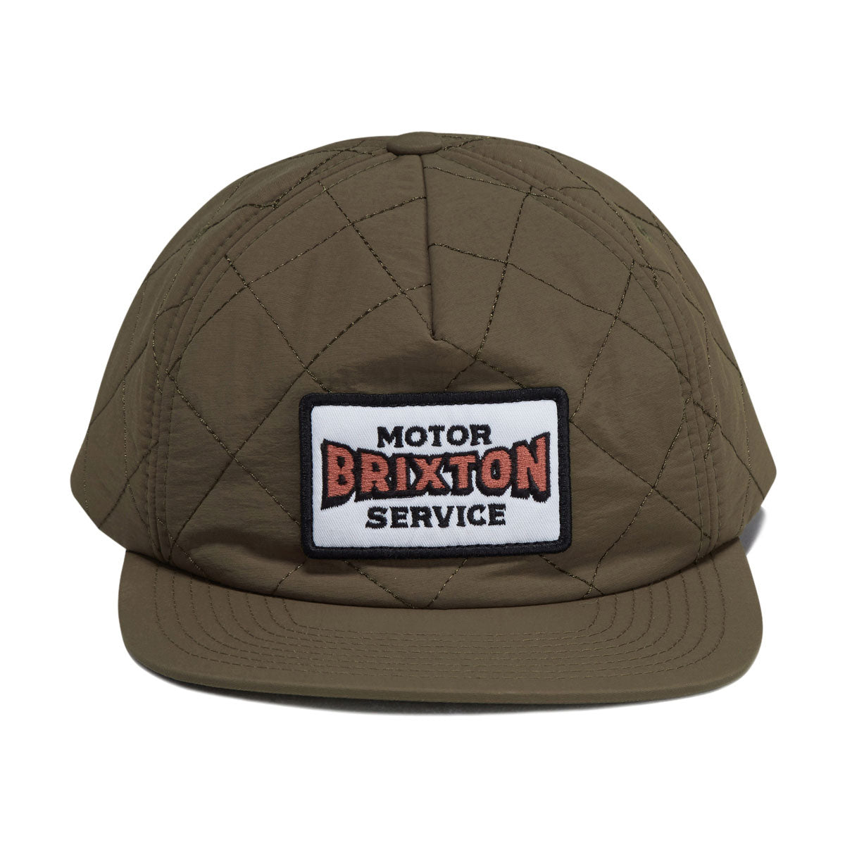 Brixton Motorized Snapback Hat - Dark Olive image 3