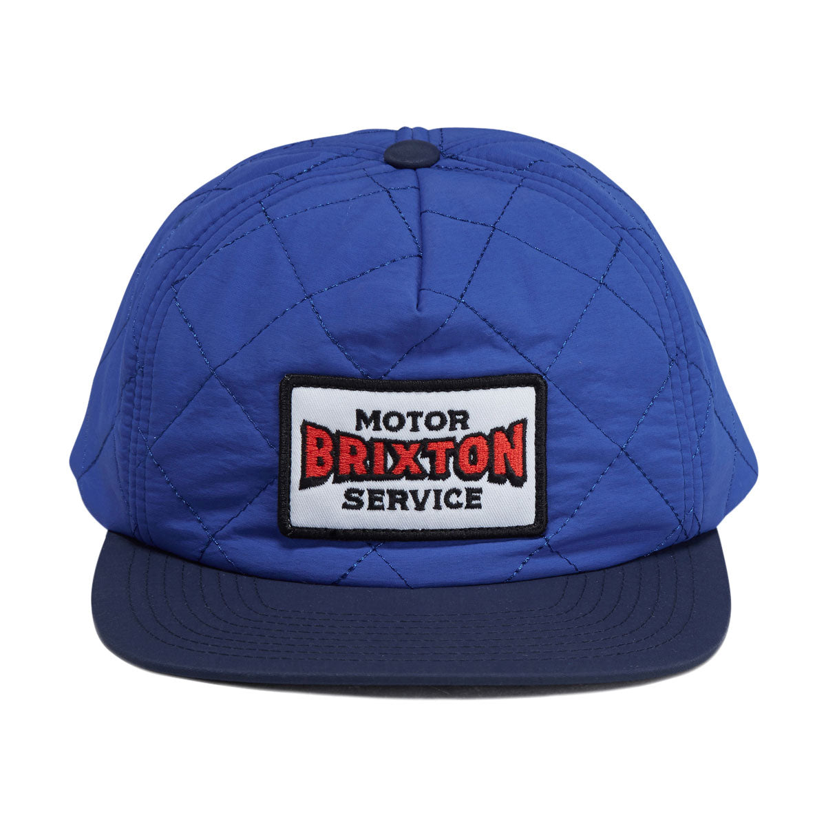 Brixton Motorized Snapback Hat - Electric Indigo/Washed Navy image 3